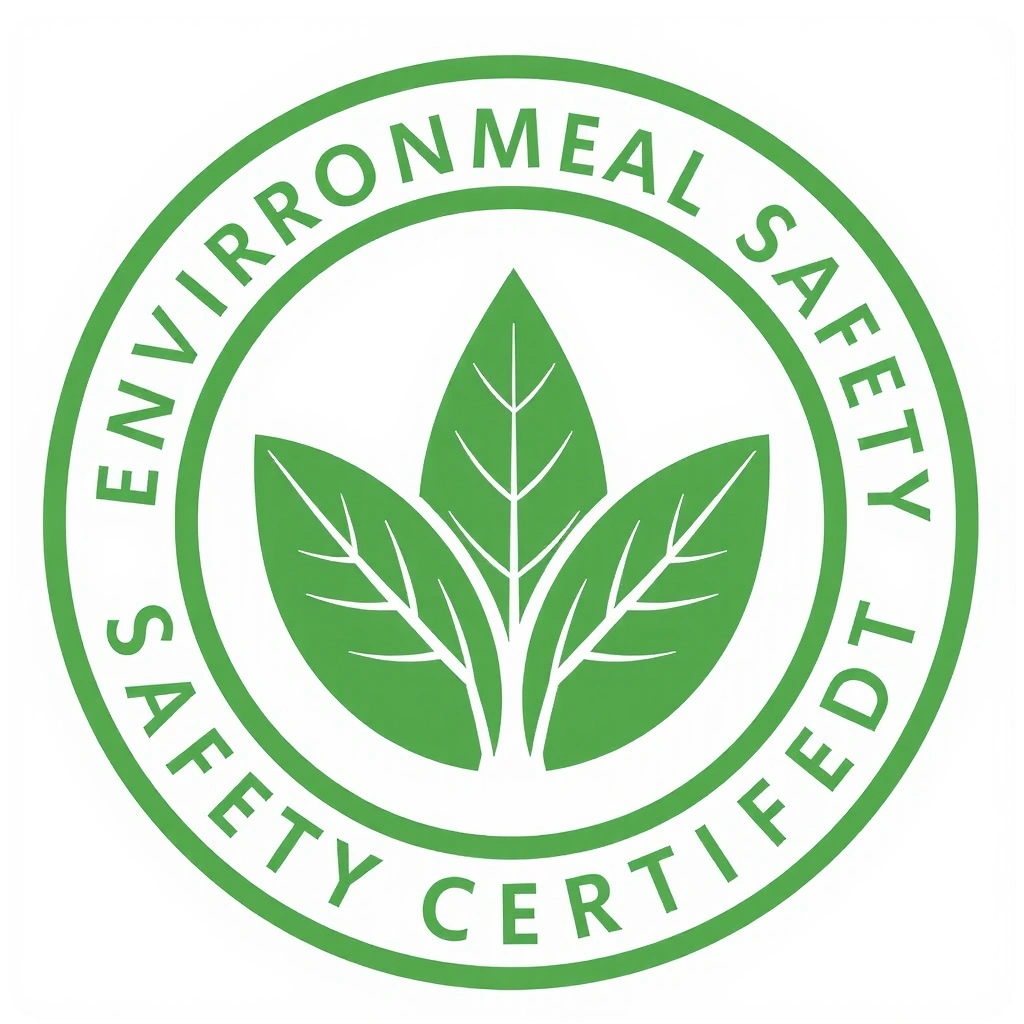 Certification icon for environmental safety